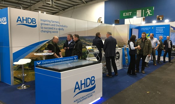 AHDB stand at AgriScot Nov 2019